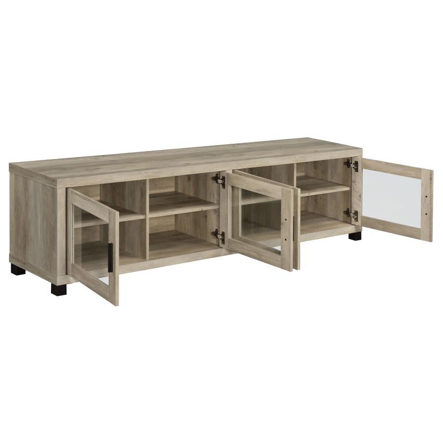 Coaster Fine Furniture Sachin - 4-Door Engineered Wood TV Stand | Meri Furniture