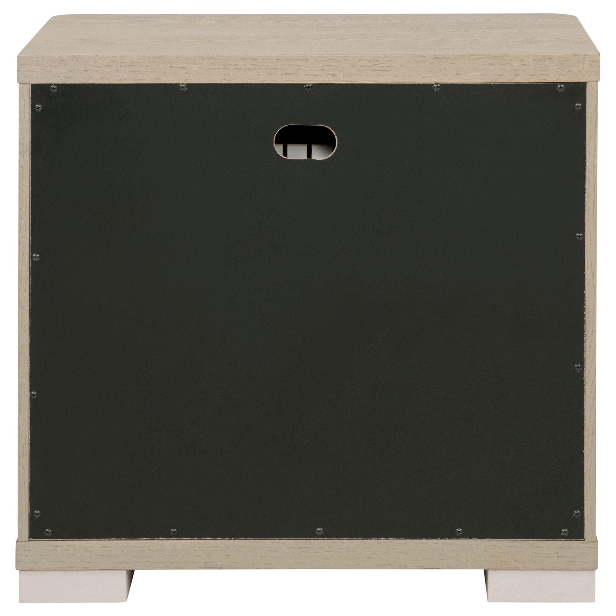 Ladera 2-drawer Nightstand Bedside Table Light Elm