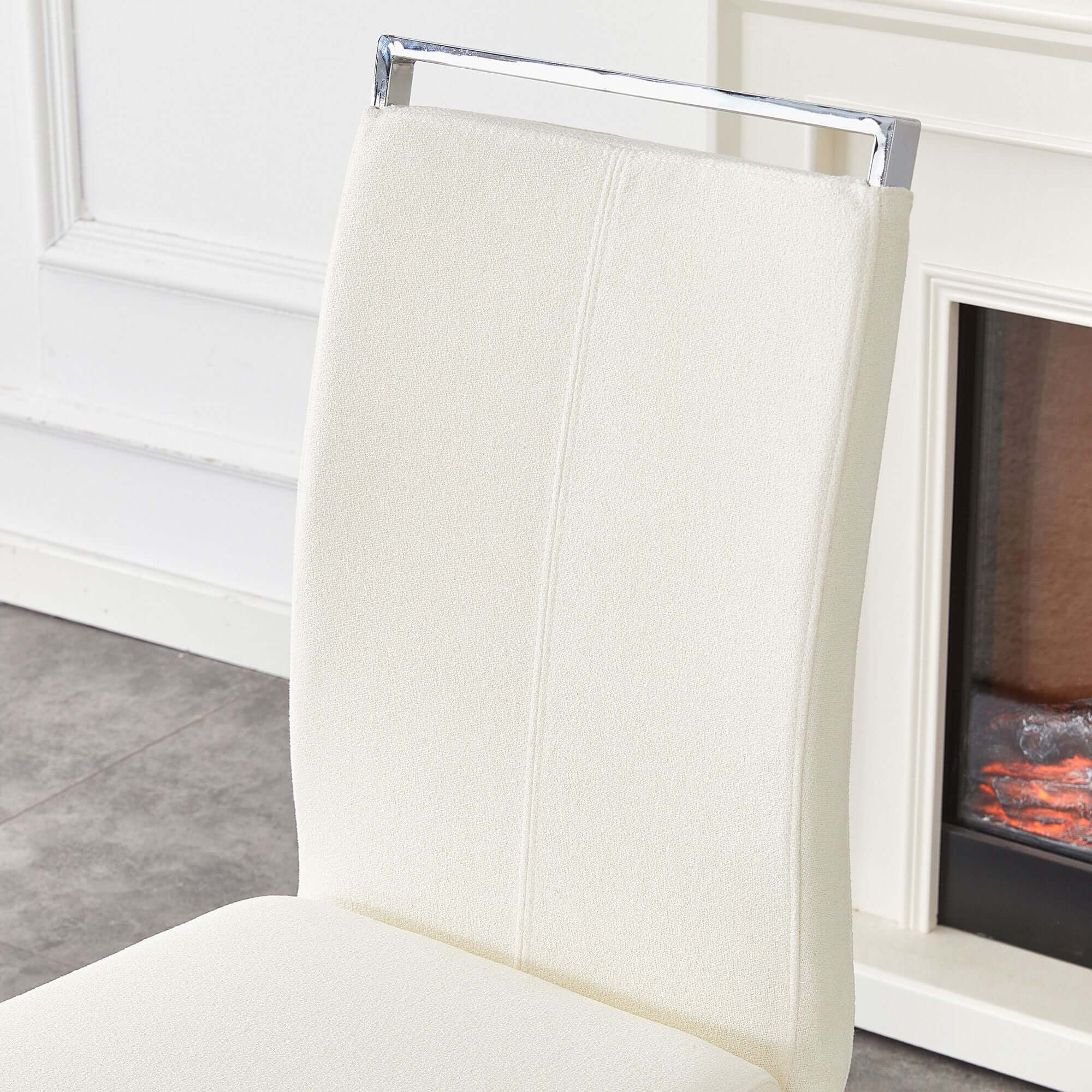 Dining Chairs With Ergonomic Backrest