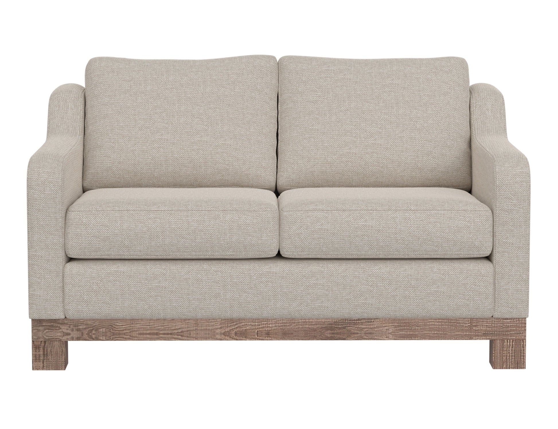 International Furniture Direct Samba - Loveseat Two-Cushion - Agreeable Gray | Meri Furniture