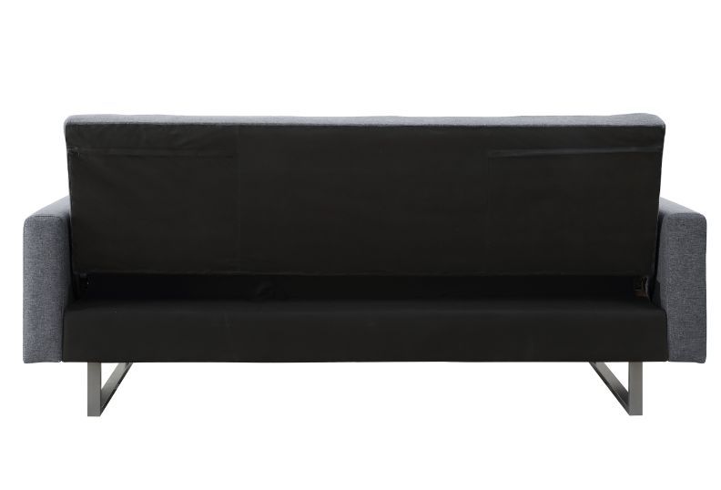 ACME Limosa - Futon - Gray Fabric | Meri Furniture