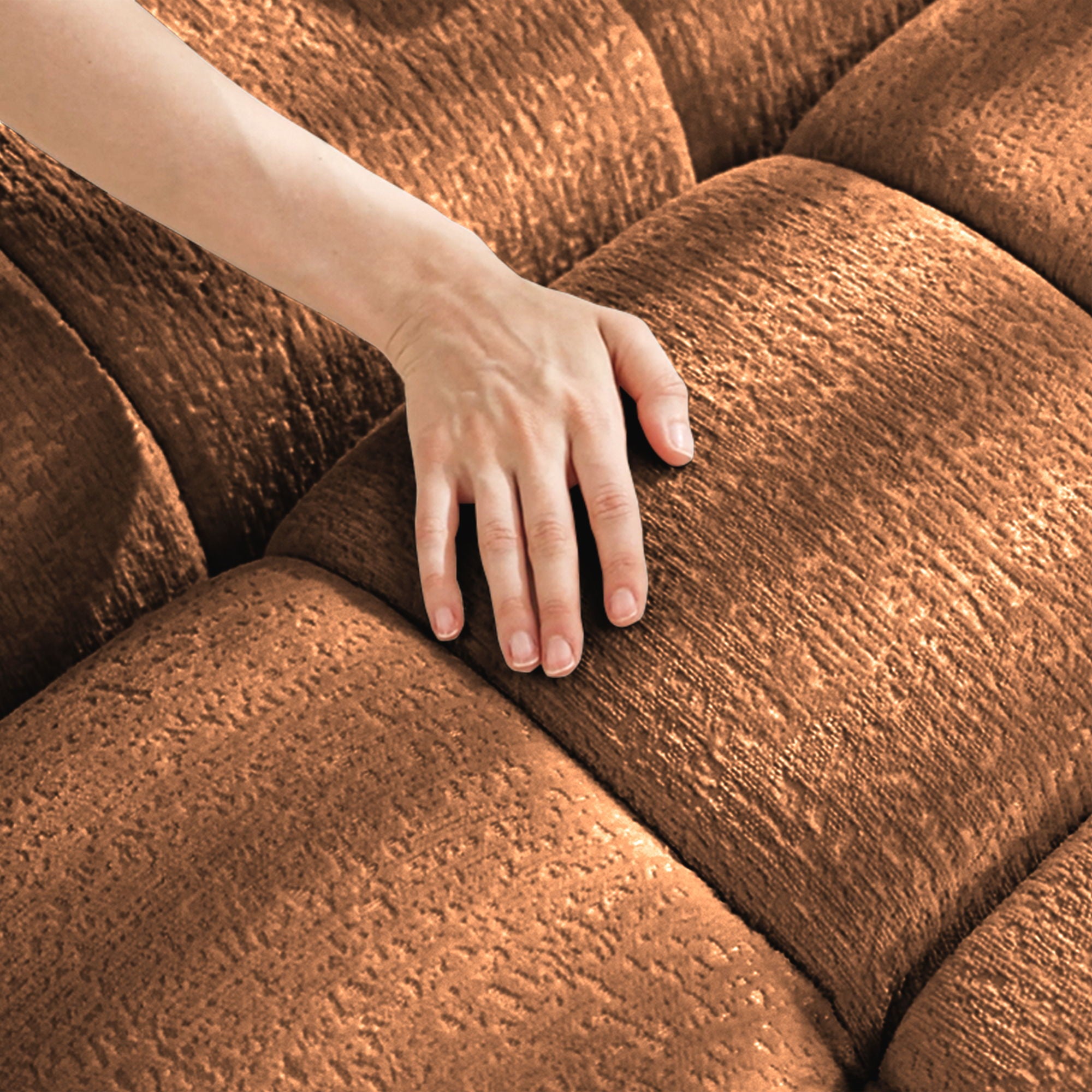 Modern Ergonomic Single Seater Sofa With High Resilience Cushions