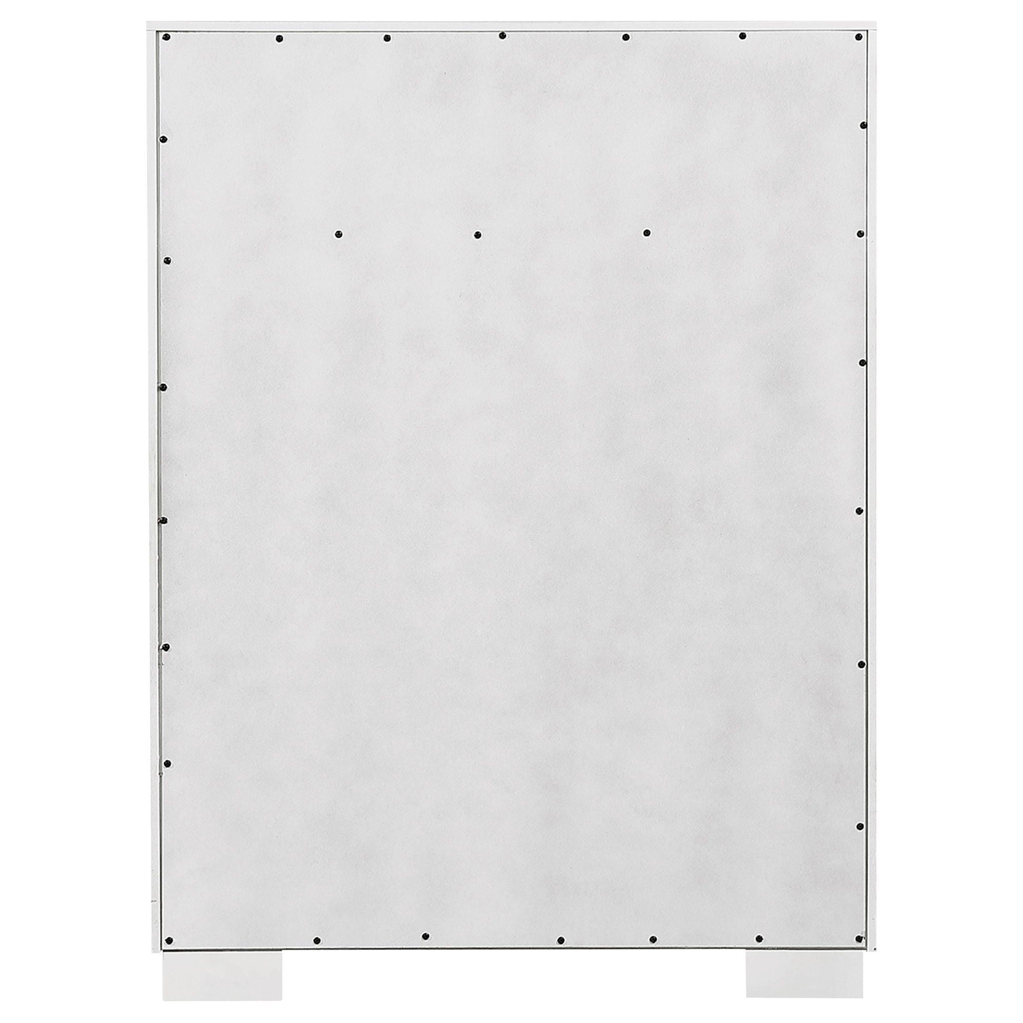 Jessica 5-drawer Bedroom Chest Snow White