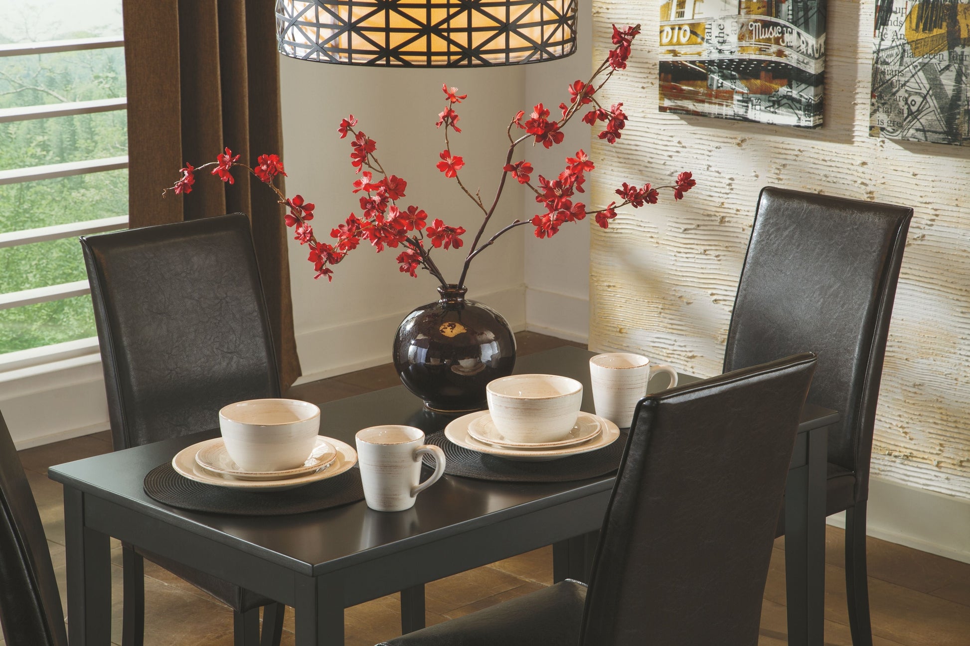 Signature Design by Ashley® Kimonte - Dining Table Set | Meri Furniture