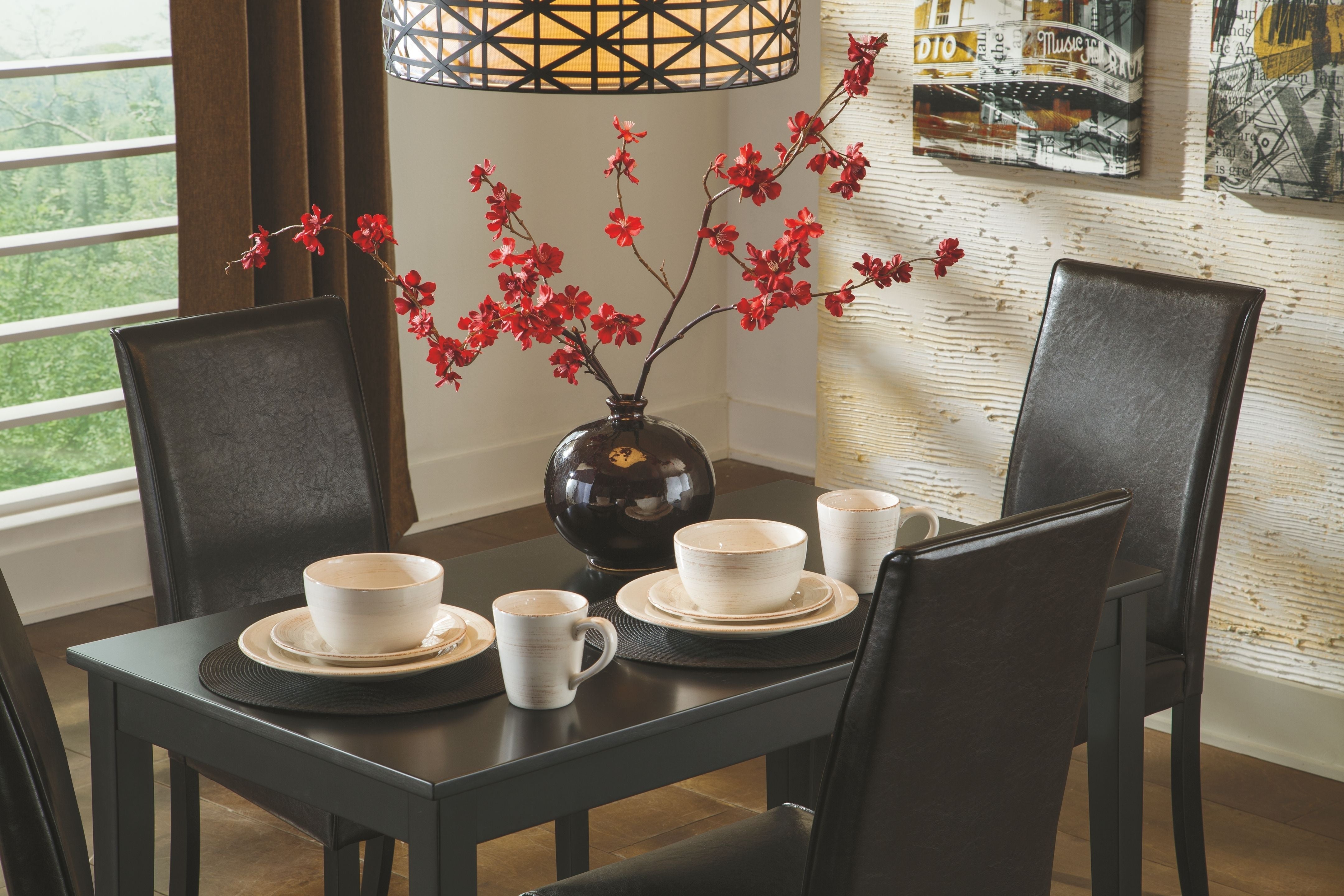 Signature Design by Ashley® Kimonte - Dining Table Set | Meri Furniture