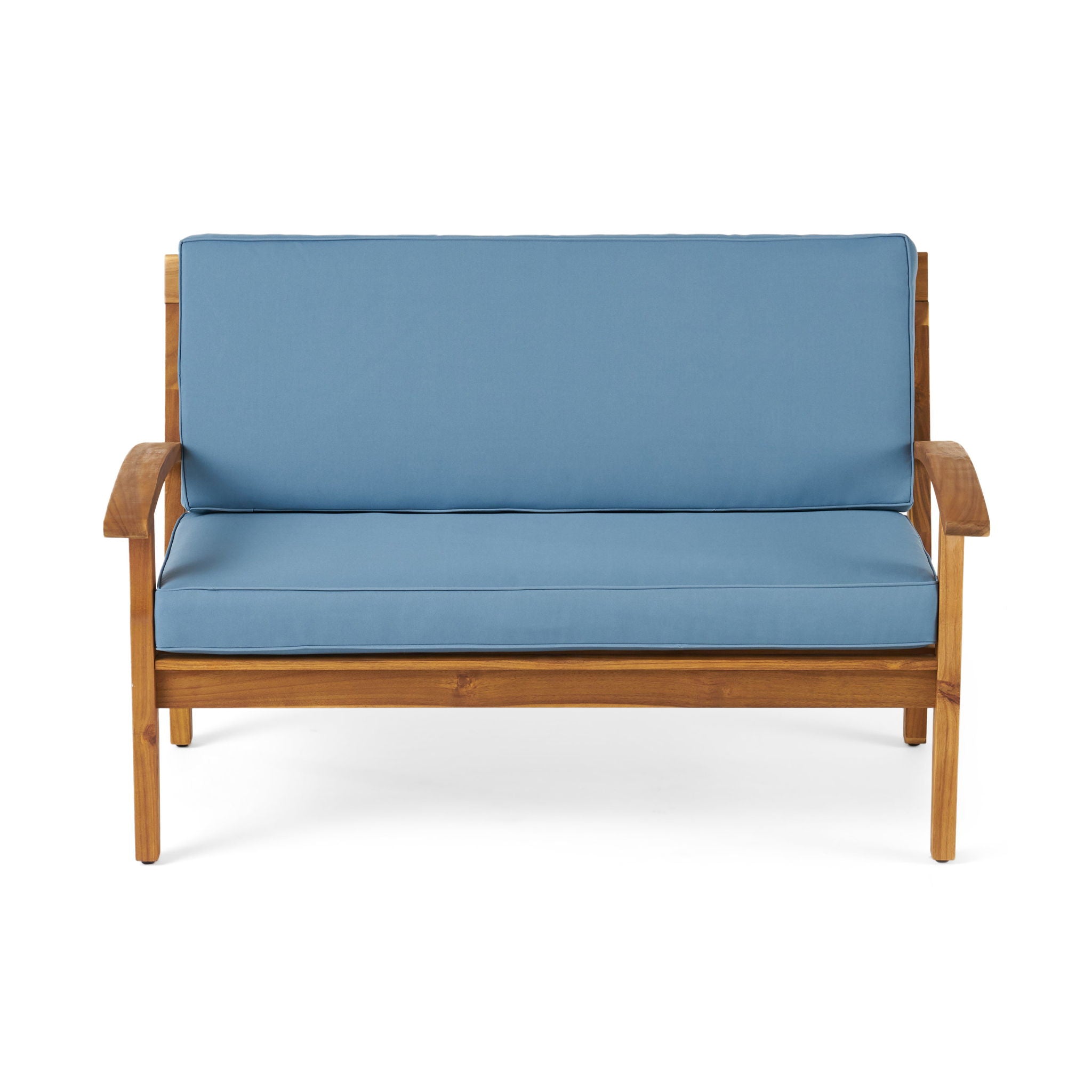 Outdoor Chat Set With Coffee Table And Loveseat