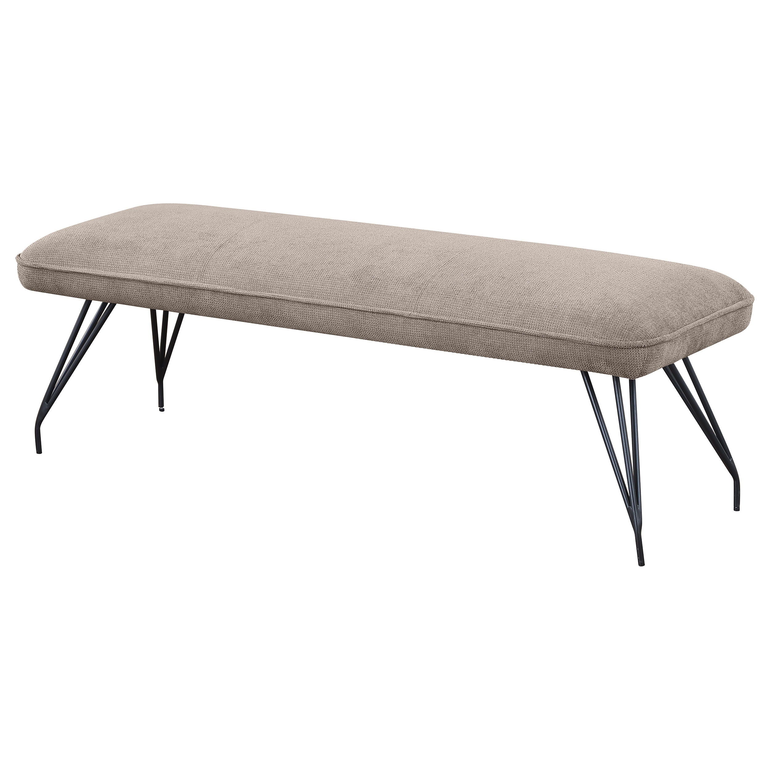 Coaster Fine Furniture Dodson - Fabric Upholstered Dining Bench | Meri Furniture