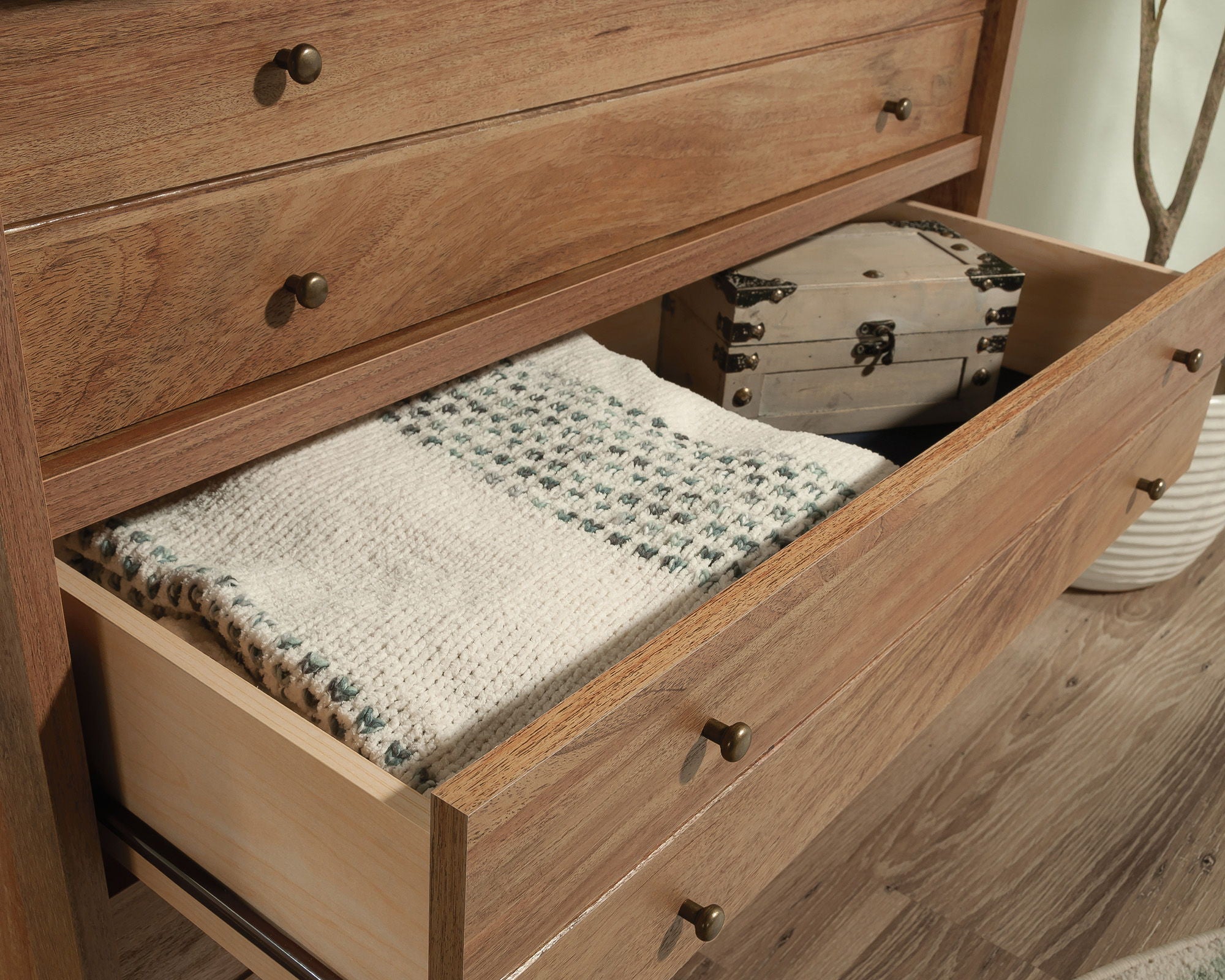 3-Drawer Bedroom Chest in Sindoori Mango