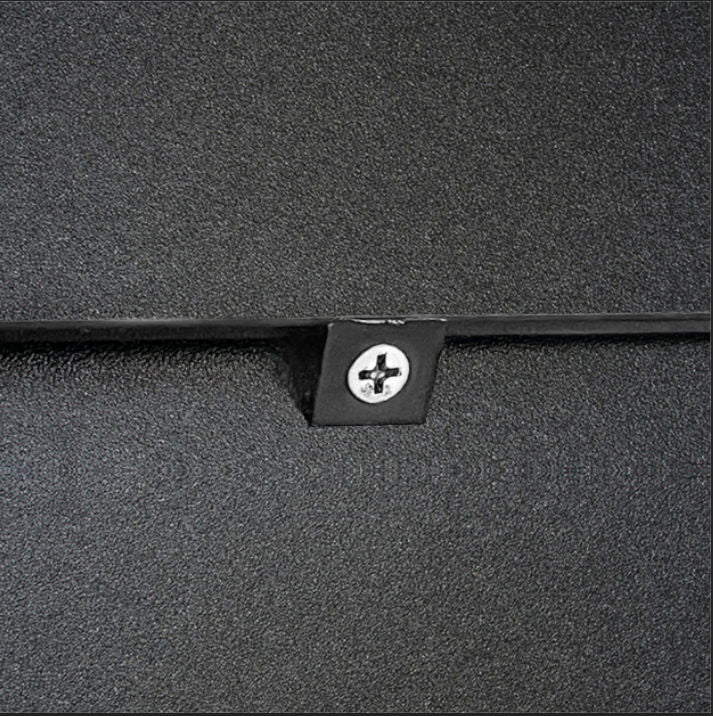 4 Layers Shoe Cabinet With Glass Door And Glass Layer Shoes Display Cabinet With LED Light Bluetooth Control - Black