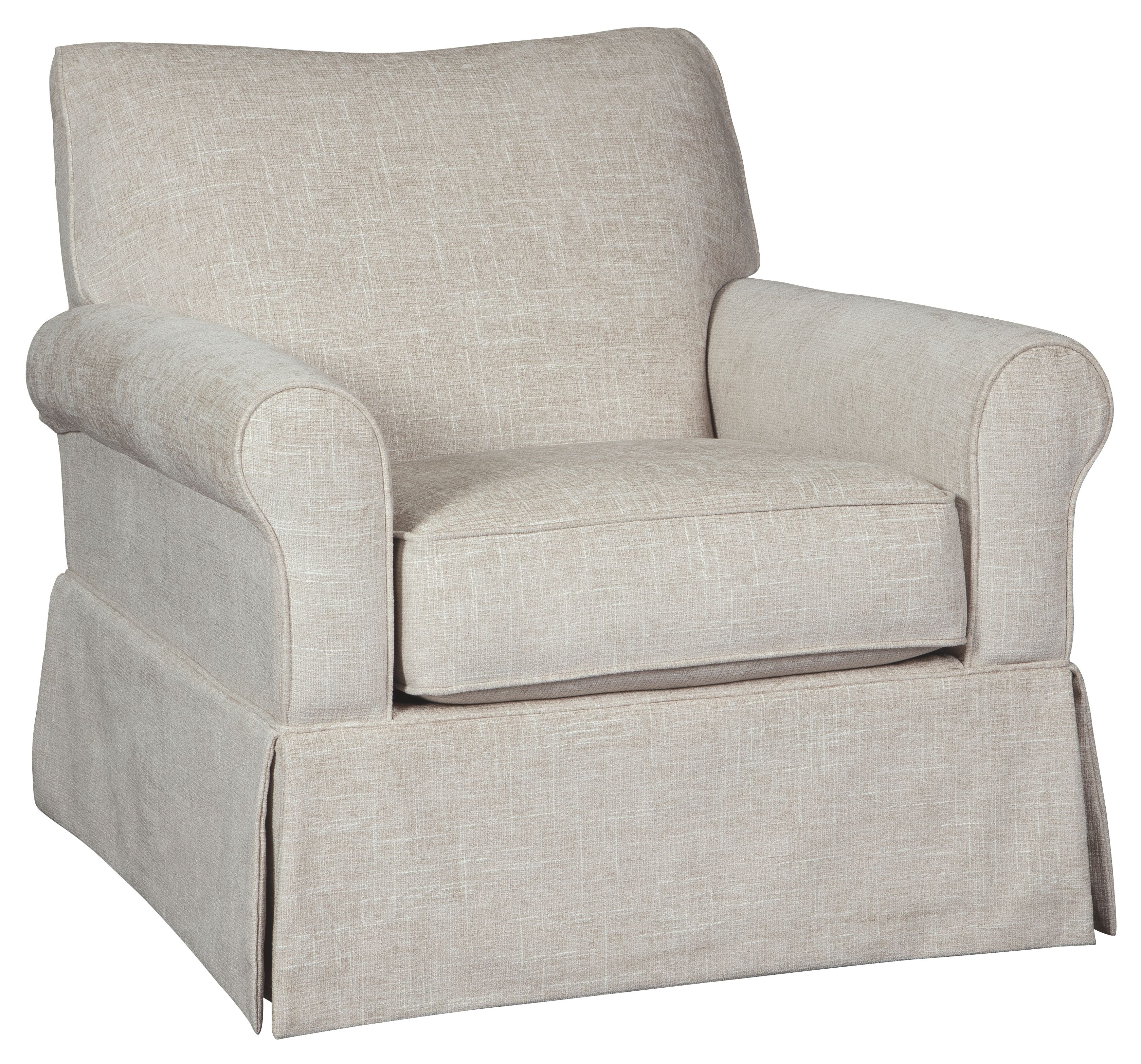 Ashley Furniture Searcy - Quartz - Swivel Glider Accent Chair | Meri Furniture