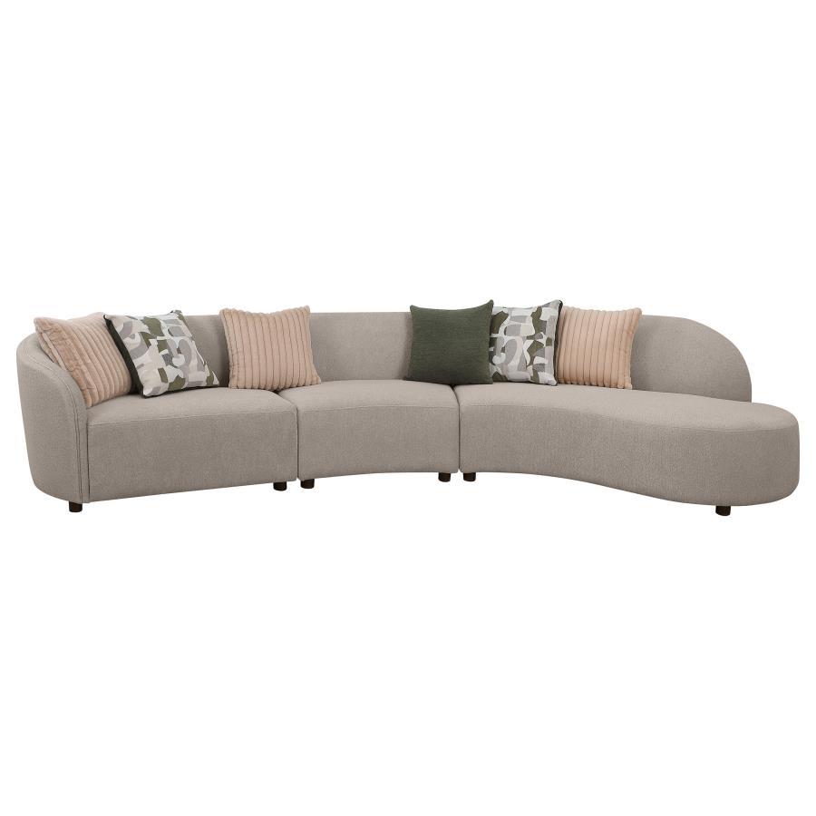 Coaster Fine Furniture Fayette - Upholstered Sectional Sofa | Meri Furniture