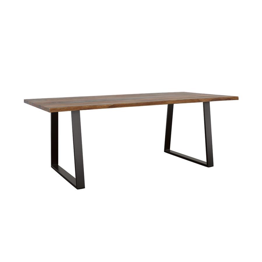 Coaster Fine Furniture Ditman - Live Edge Dining Table - Gray Sheesham | Meri Furniture