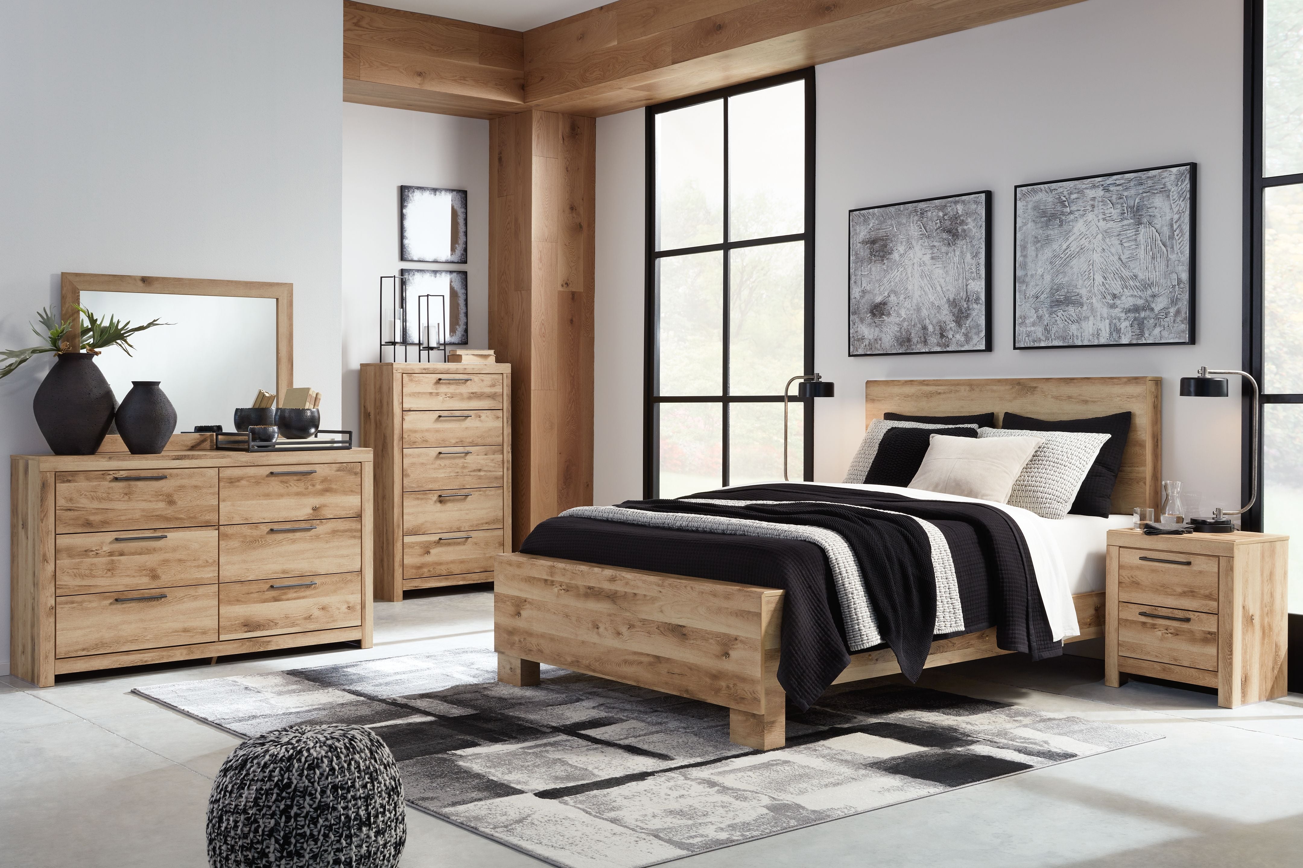 Signature Design by Ashley® Hyanna - Panel Bed | Meri Furniture