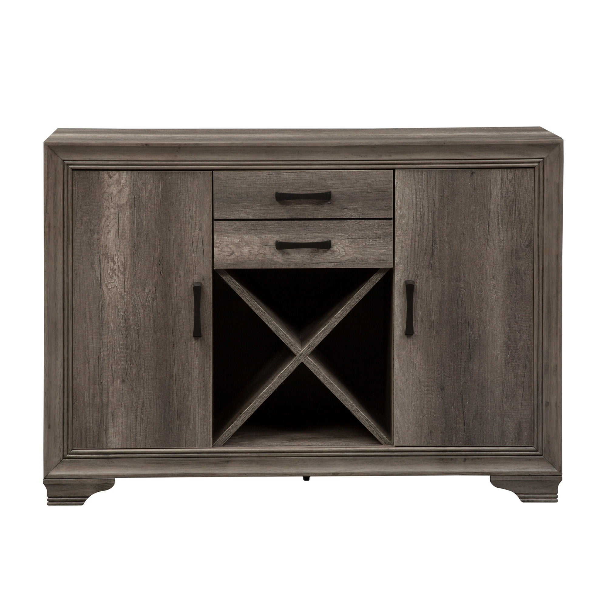 Liberty Furniture Tanners Creek - Server - Dark Gray | Meri Furniture