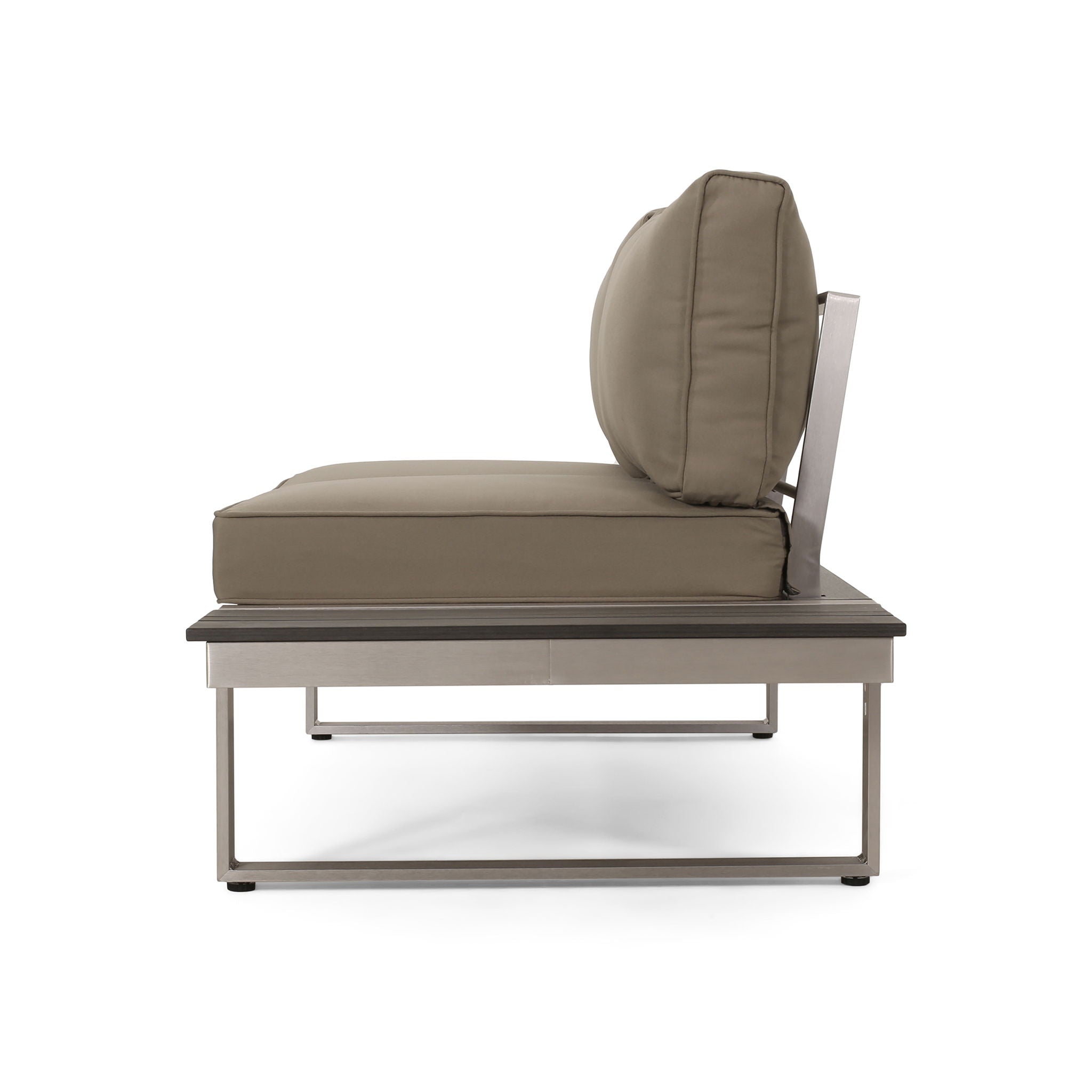 Sterling - Outdoor V Shaped 5 Seater Sofa Set With Cushions