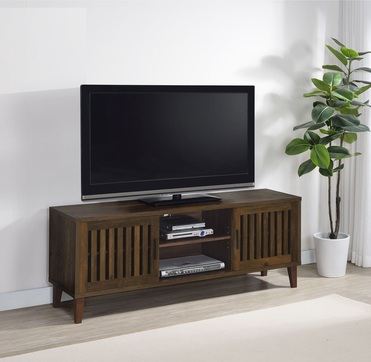 Sedona - 2 Door Engineered Wood TV Stand - Dark Pine