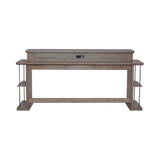 Liberty Furniture City Scape - Console Bar Table - Burnished Beige | Meri Furniture