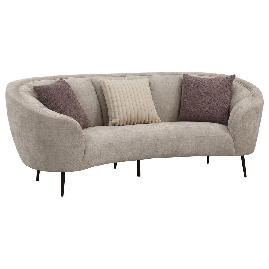 Coaster Fine Furniture Ellorie - Upholstered Curved Sofa Set | Meri Furniture