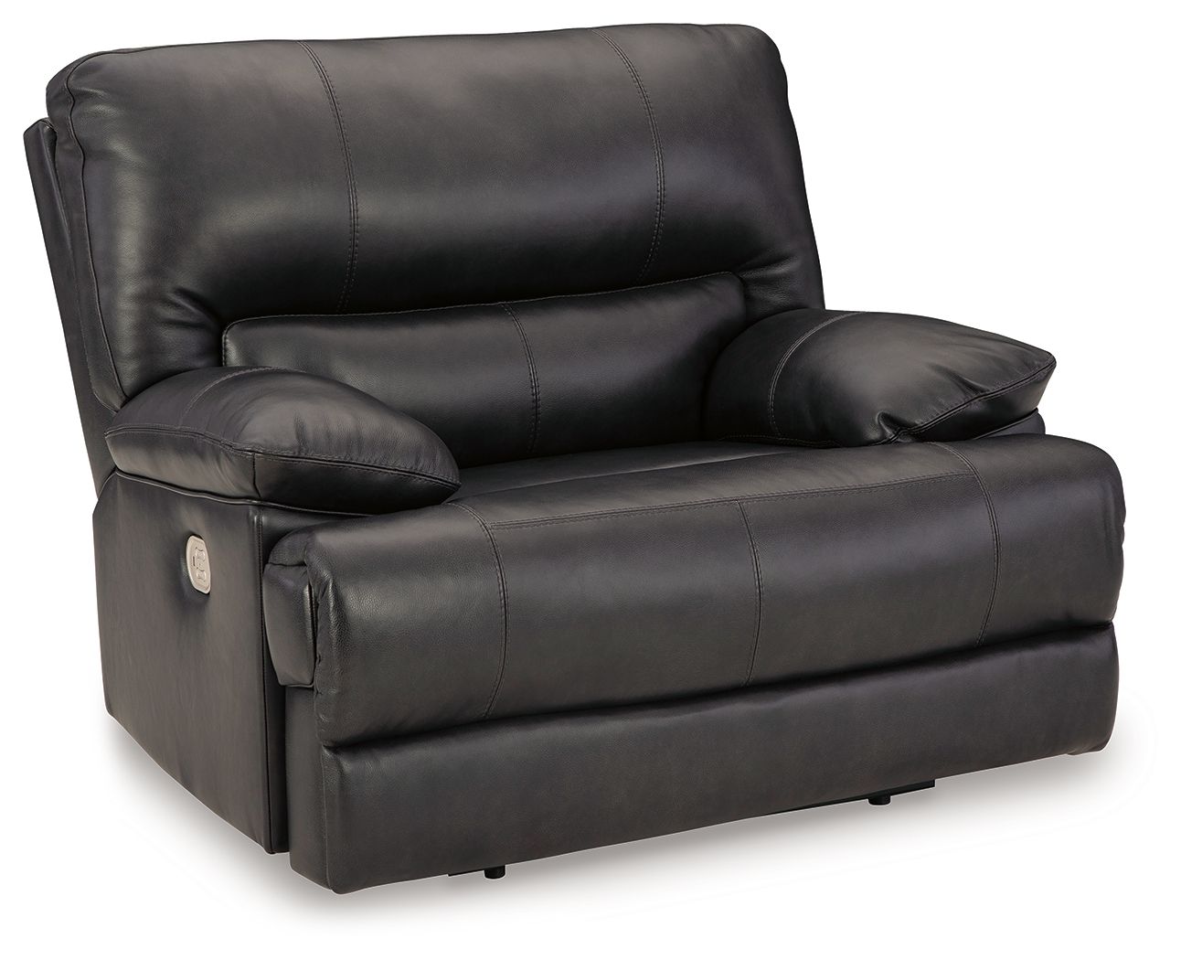 Signature Design by Ashley® Mountainous - Eclipse - Power Recliner With Adj Headrest | Meri Furniture