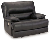 Signature Design by Ashley® Mountainous - Eclipse - Power Recliner With Adj Headrest | Meri Furniture