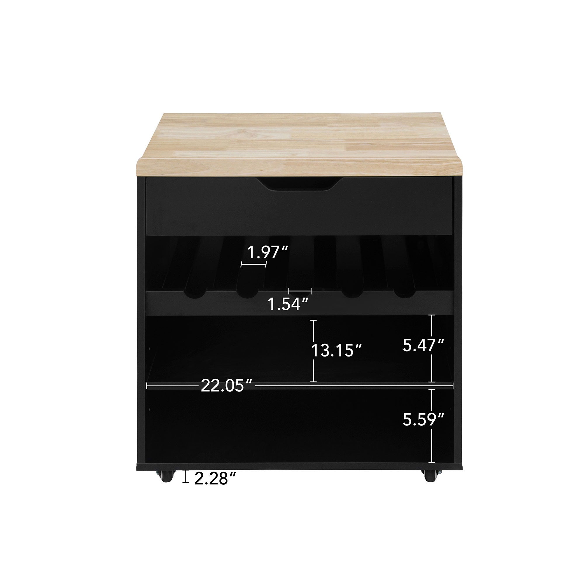 Kitchen Pantry Storage Cabinet, Modern Buffet Cabinet With Kitchen Cart, Tall Kitchen Hutch Cabinet With Microwave Stand, Food Pantry Cabinet With 3 Rattan Doors And Adjustable Shelves - Black