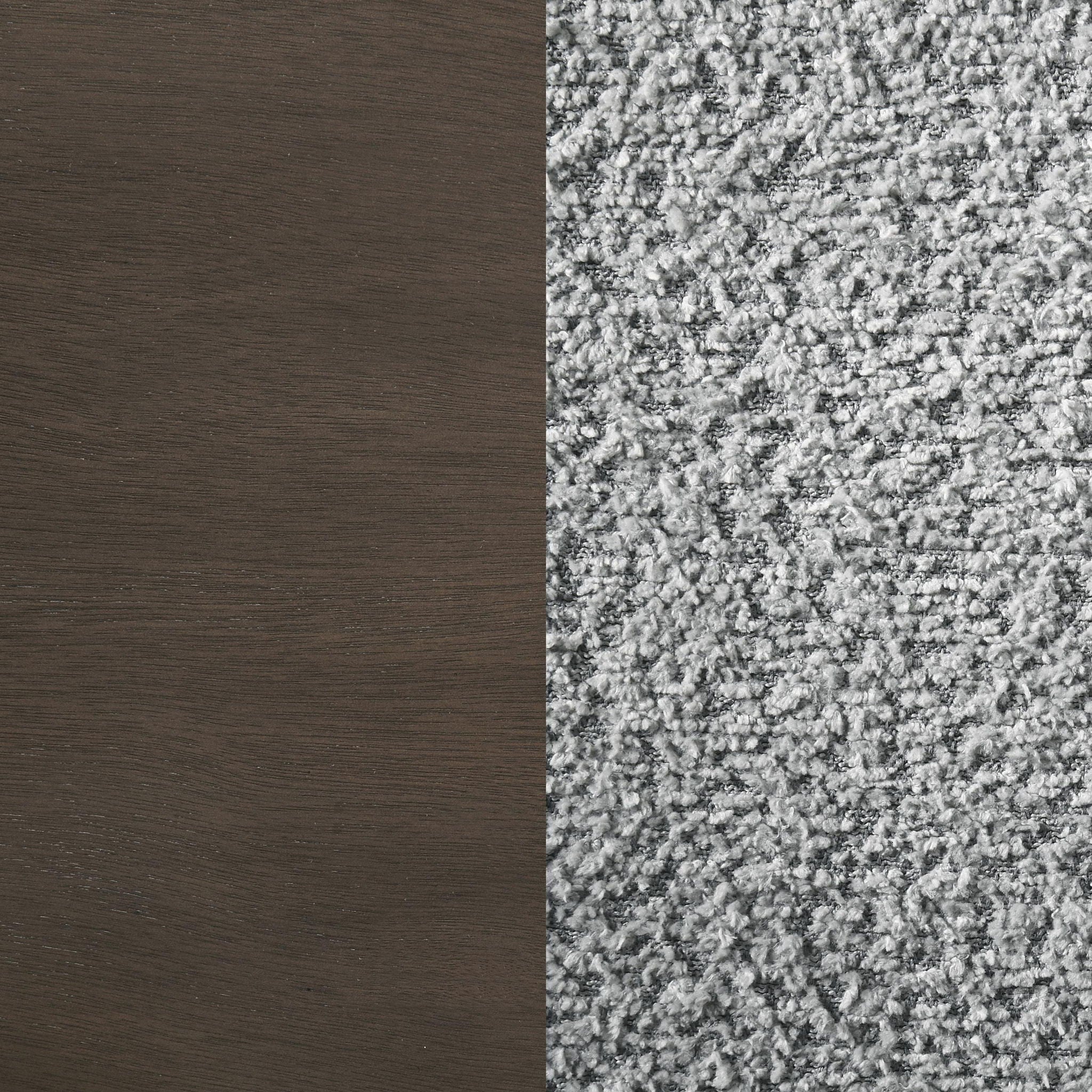 Onslow Upholstered Dining Side Chair Dark Brown (Set of 2)