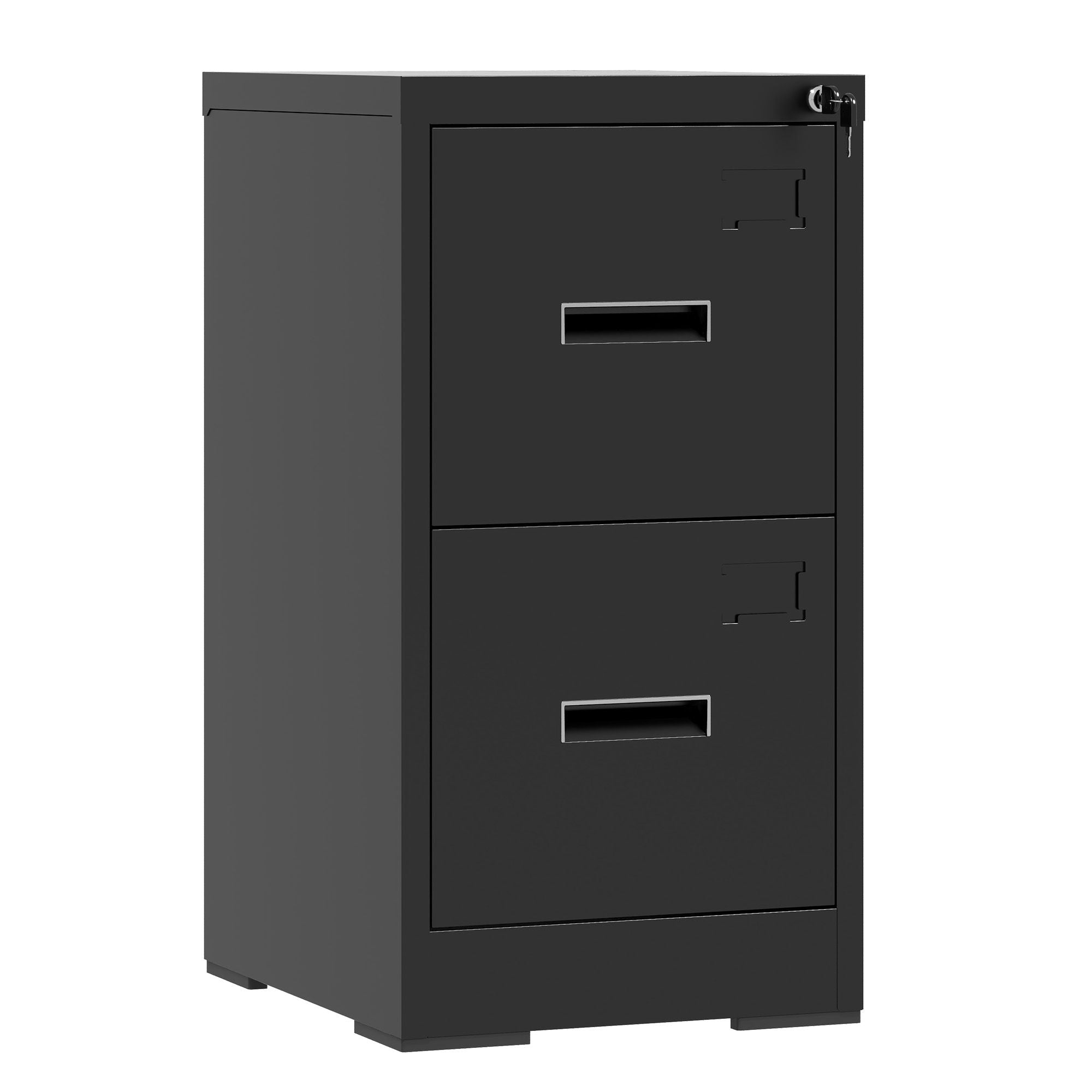 Modern Drawer Metal Vertical File Cabinet With Lock And Card Slot For Office