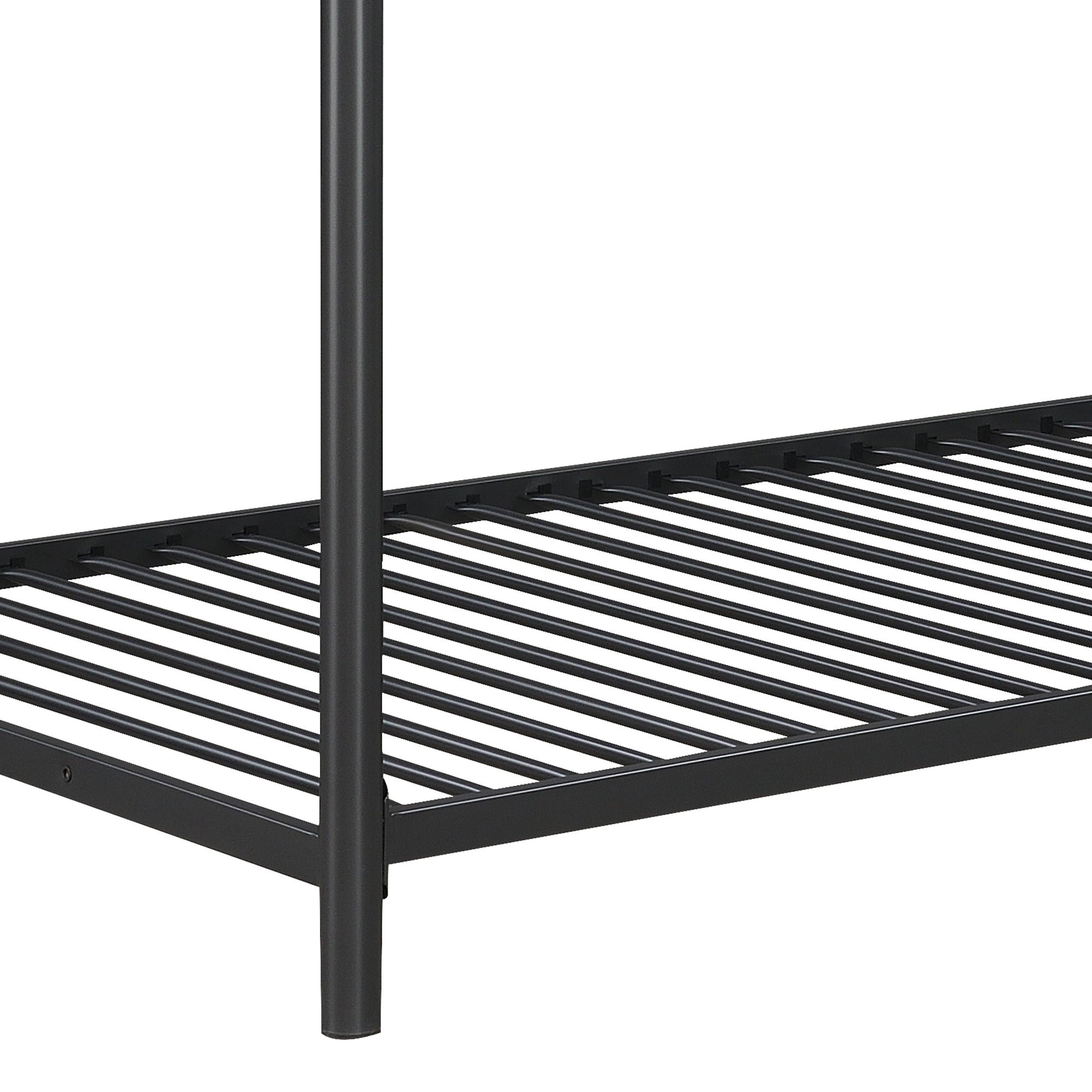 Modern Triple Bunk Bed, Durable Metal Frame