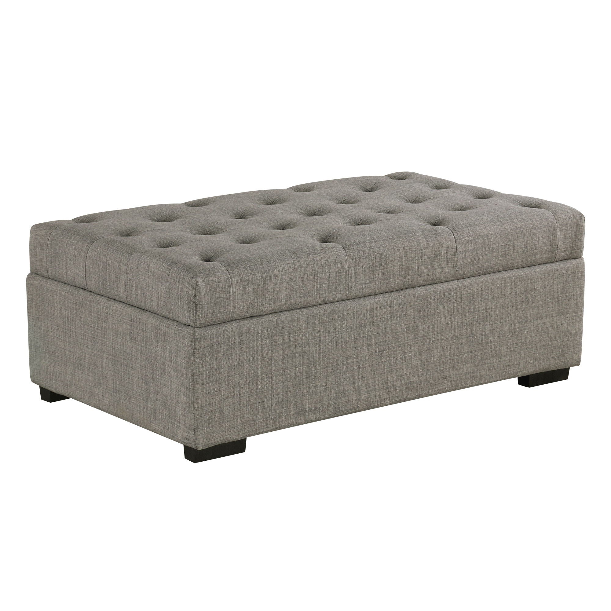Convertible Folding Sofa Bed Ottoman With Memory Mattress And Tufted Design