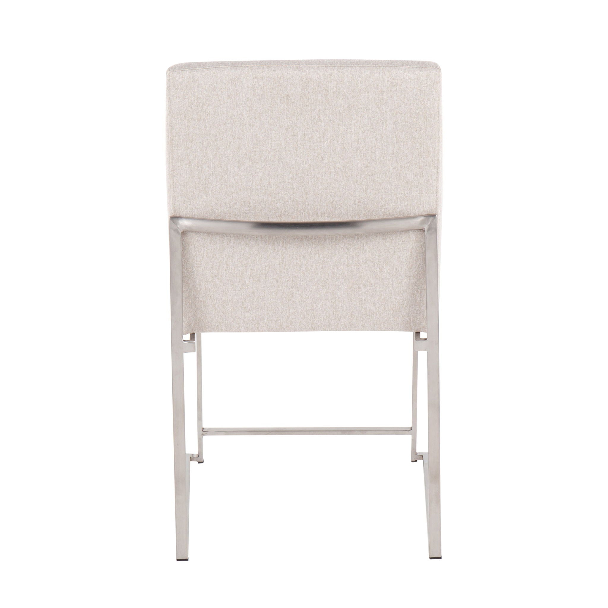 Fuji - Contemporary High Back Dining Chair, Modern Elegance (Set of 2)