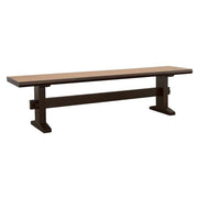 Coaster Fine Furniture Bexley - Wood Dining Bench - Natural Honey And Smokey Black | Meri Furniture