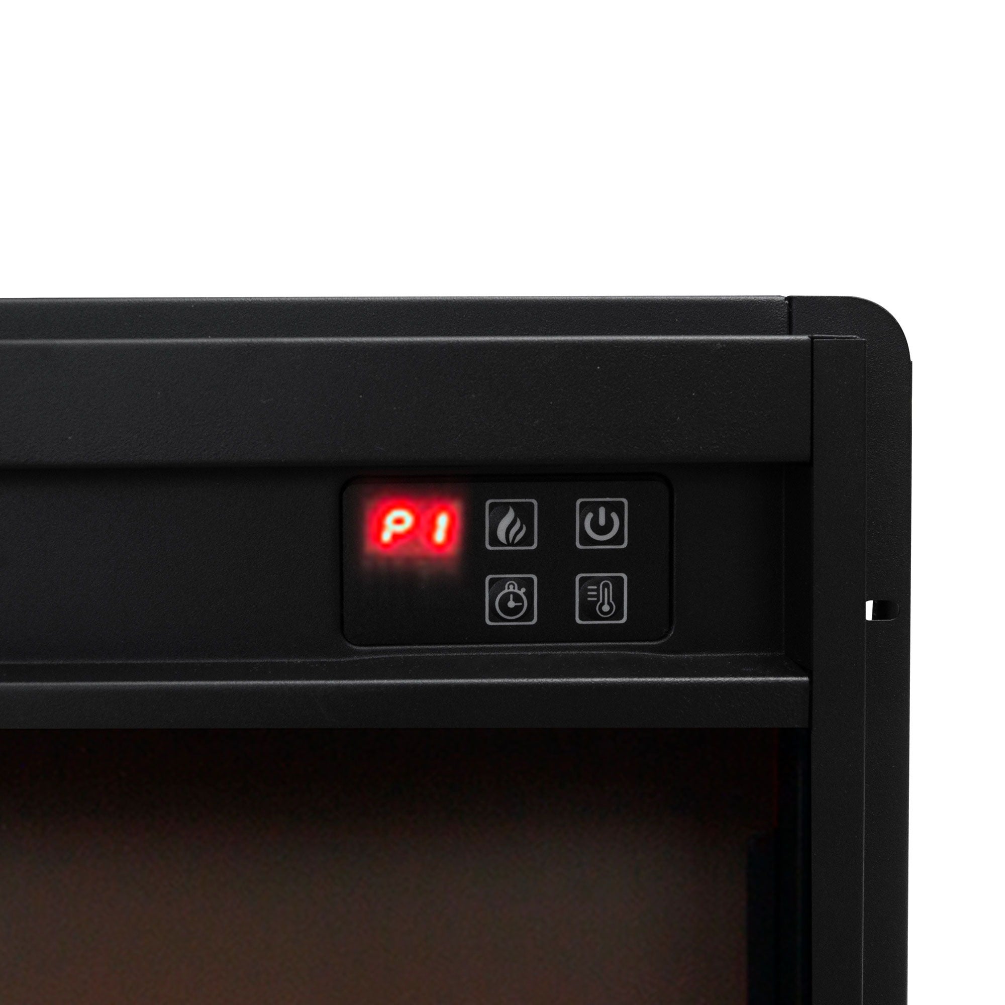 Fireplace TV Stand For Tvs Up To 65", Entertainment Center With 23" Electric Fireplace, Farmhouse TV Stand Industrial Media Console With Sliding Barn Door For Living Room - Dark Gray