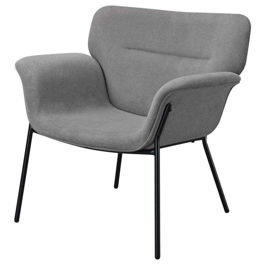 Coaster Fine Furniture Davina - Upholstered Flared Arm Accent Chair | Meri Furniture