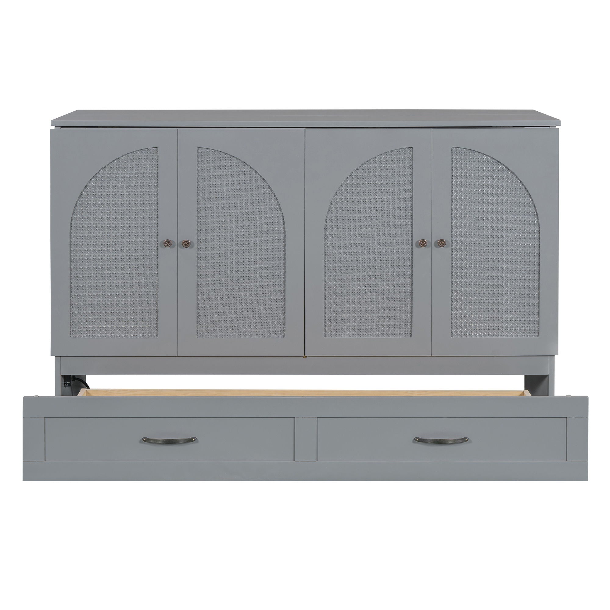 Murphy Bed With Large Drawers