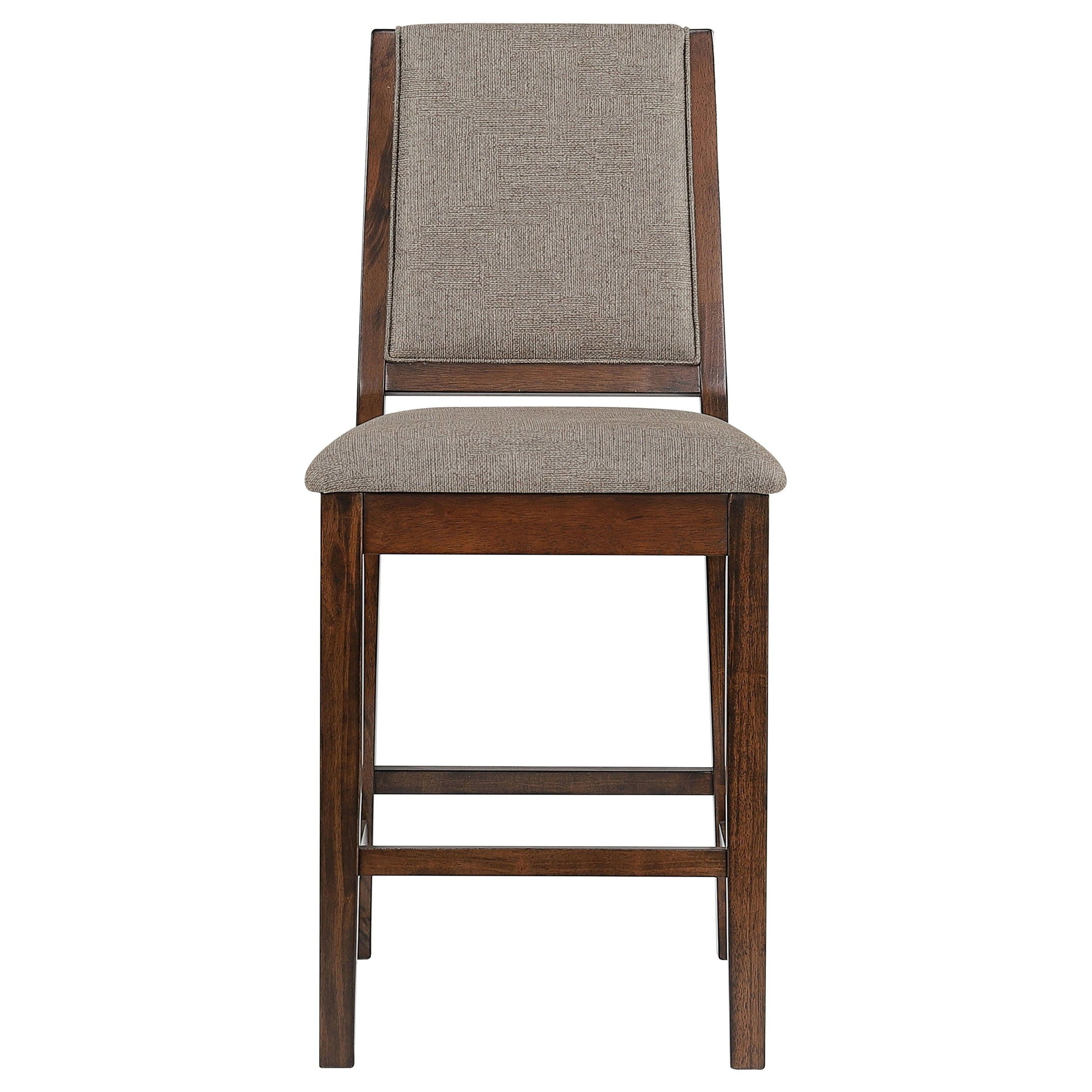 Coaster Fine Furniture Patterson - Upholstered Counter Chair (Set of 2) - Mango Oak | Meri Furniture