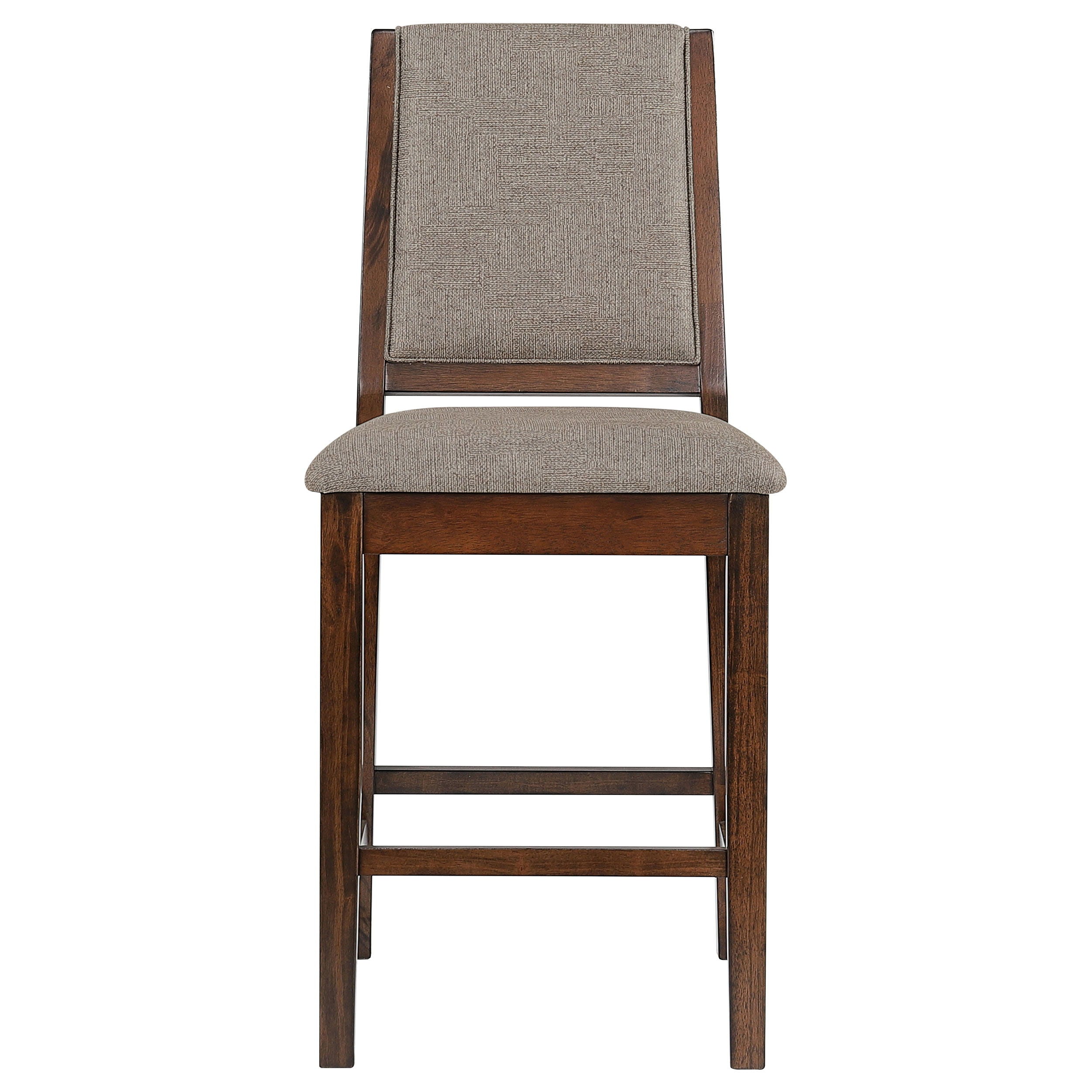 Coaster Fine Furniture Patterson - Upholstered Counter Chair (Set of 2) - Mango Oak | Meri Furniture