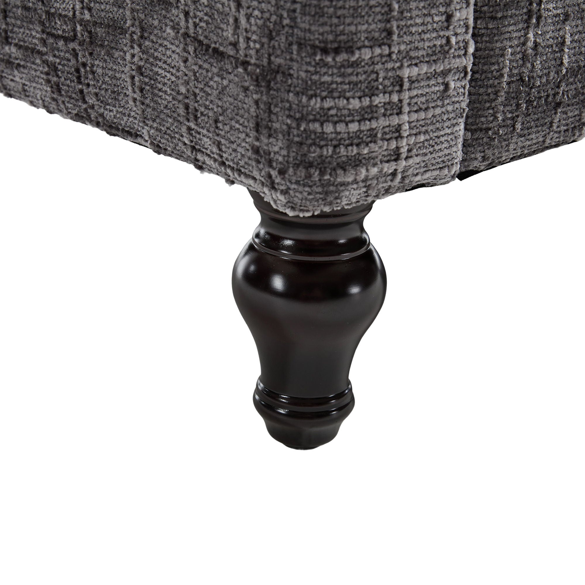 Chenille 2 Seater Sofa With LED Light, USB Charging Port, And Storage Bag