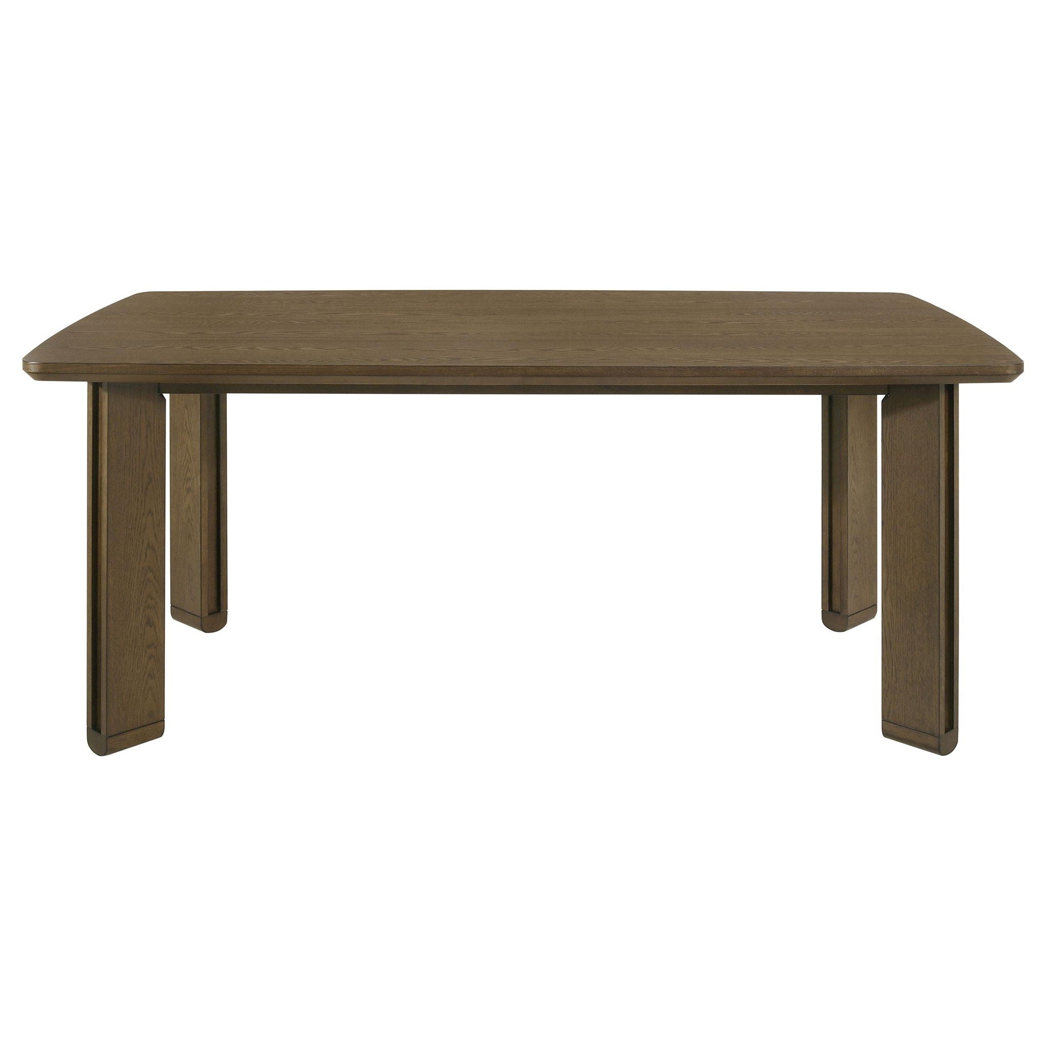 Ottowa 7-piece Rectangular Wood Dining Room Table Set Brown