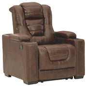 Ashley Furniture Owner's - Thyme - Pwr Recliner/Adj Headrest | Meri Furniture