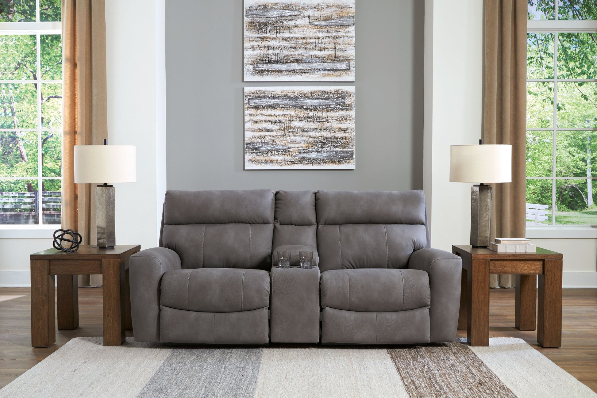 Signature Design by Ashley® Next-gen Durapella - Reclining Sectional | Meri Furniture