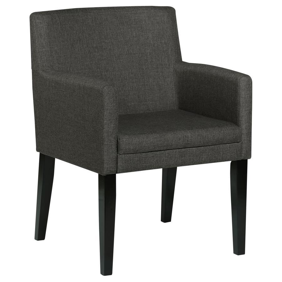 Coaster Fine Furniture Catherine - Upholstered Dining Arm Chair (Set of 2) - Gray | Meri Furniture