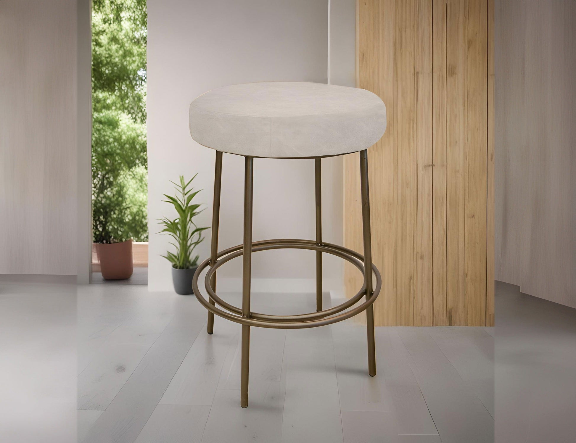 International Furniture Direct Frida - Stool | Meri Furniture