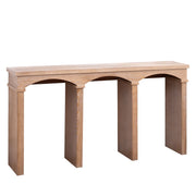Archway Console Table - Antique Natural / Light Natural / Natural