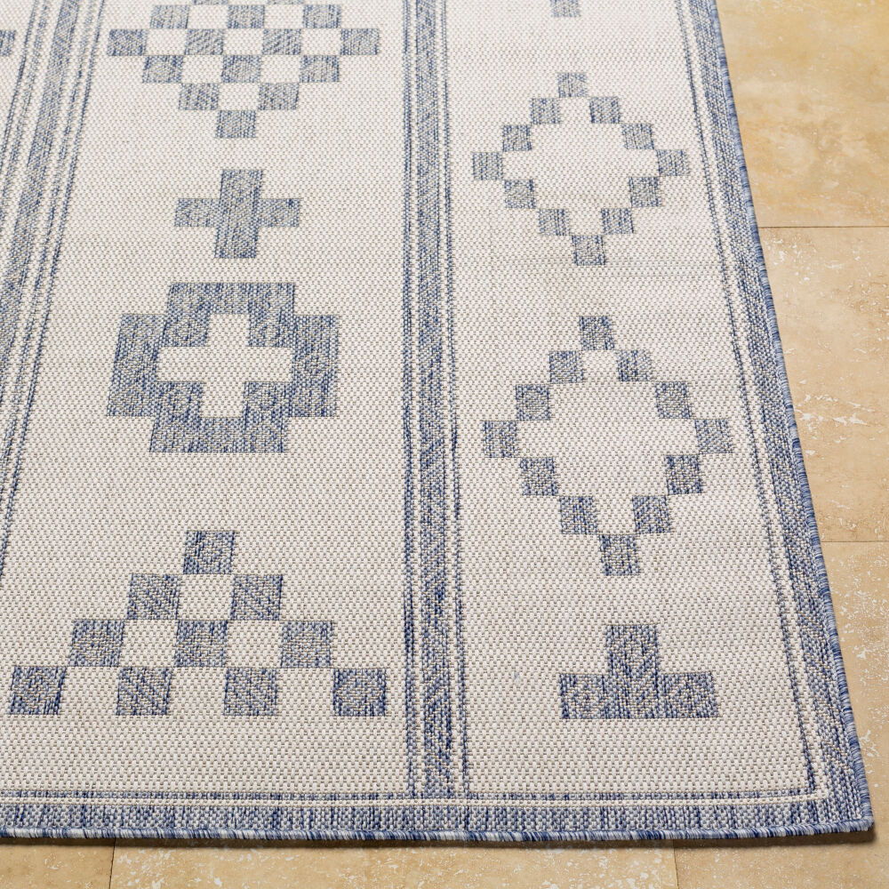 Tuareg Machine Woven Rug