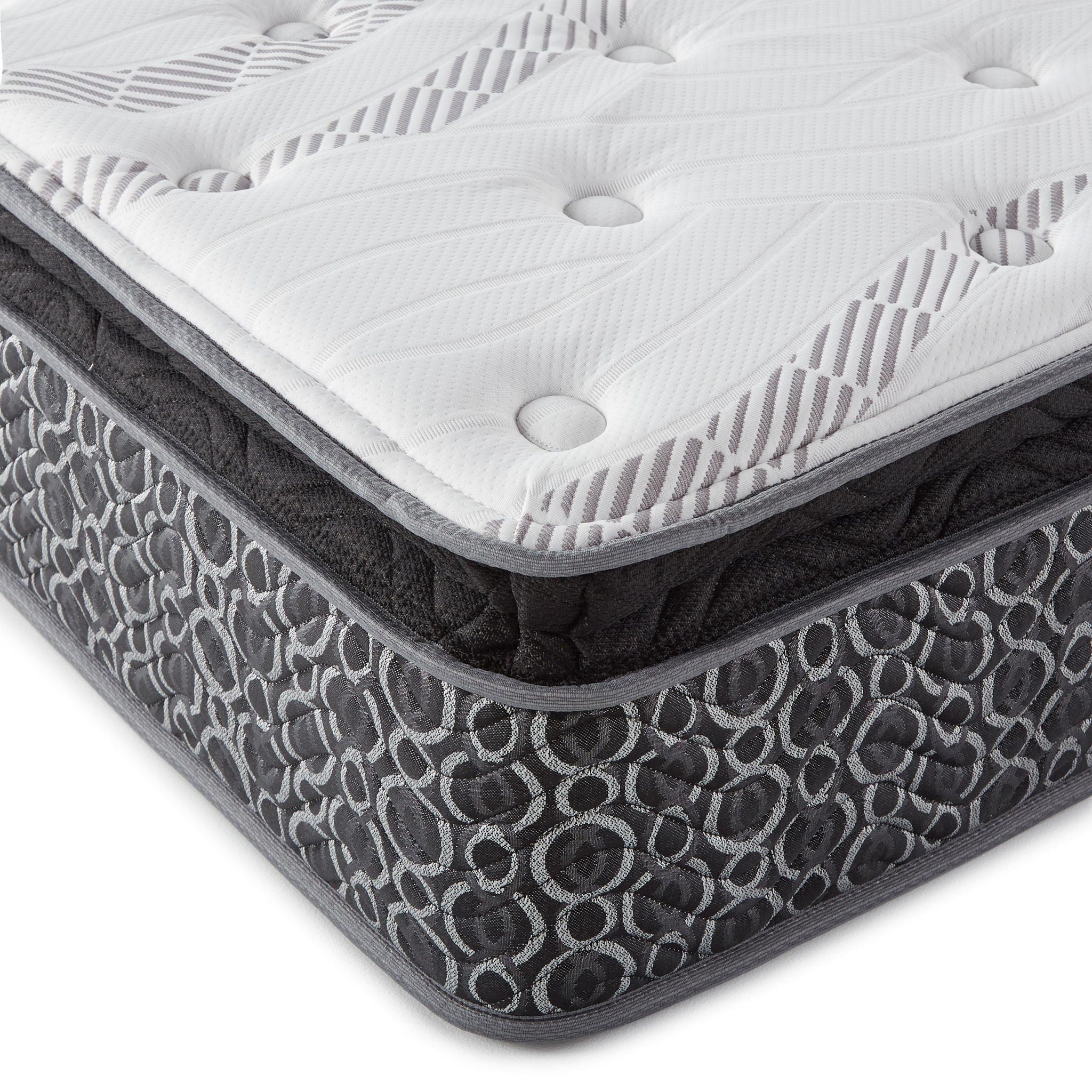 Hayes 11-inch Full Pillow Top Memory Foam Hybrid Mattress