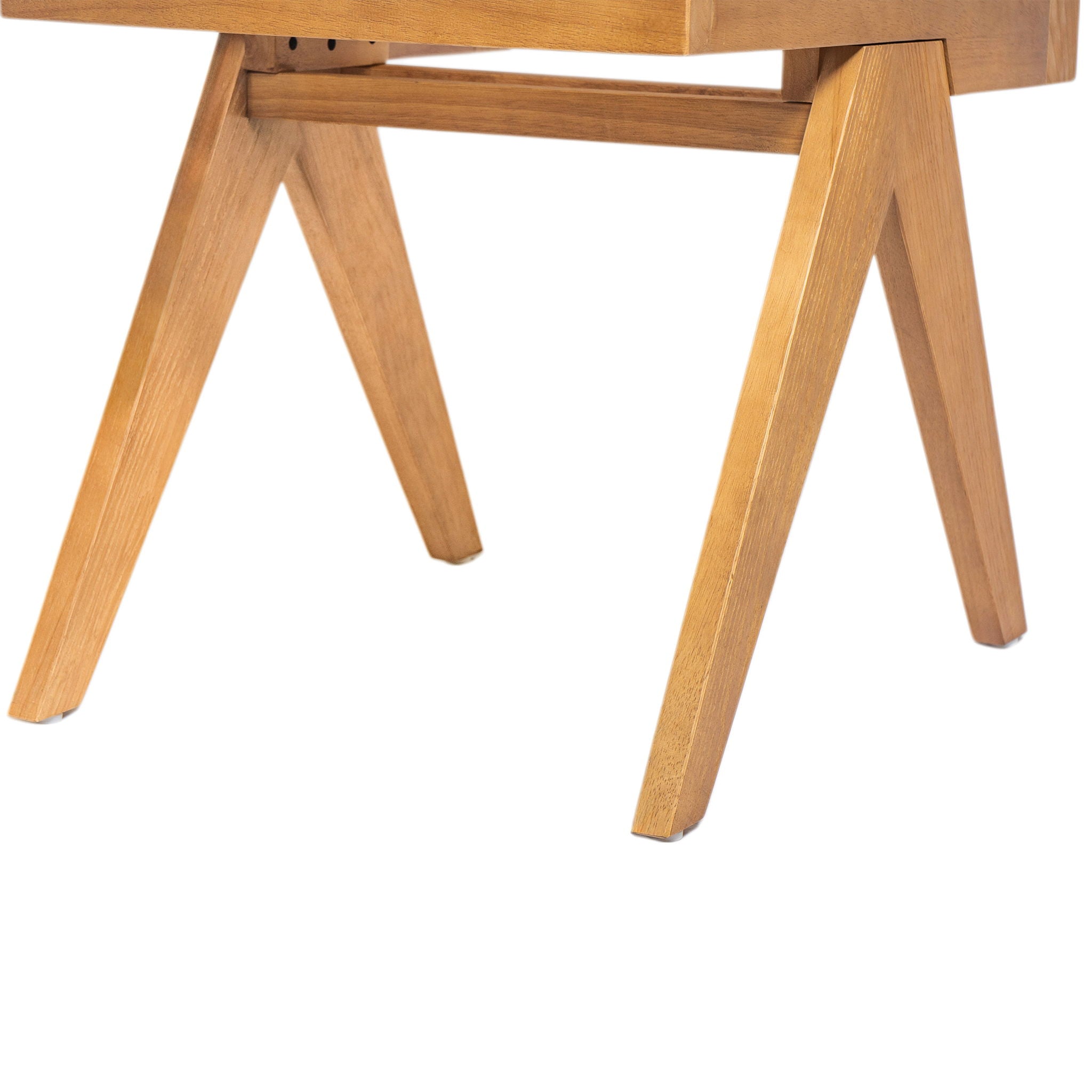 Chandigarh Dining Room Chairs With Natural Rattan (Set of 2)