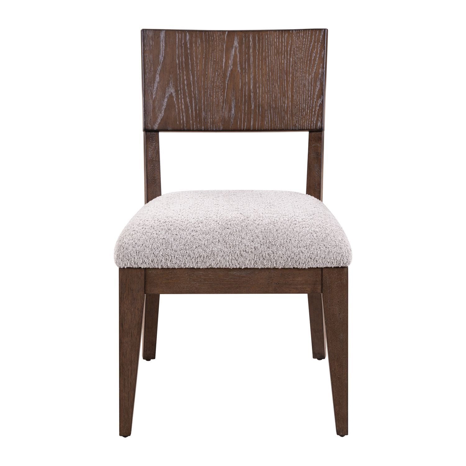 Cascade Falls - Panel Back Side Chair - Satin Espresso