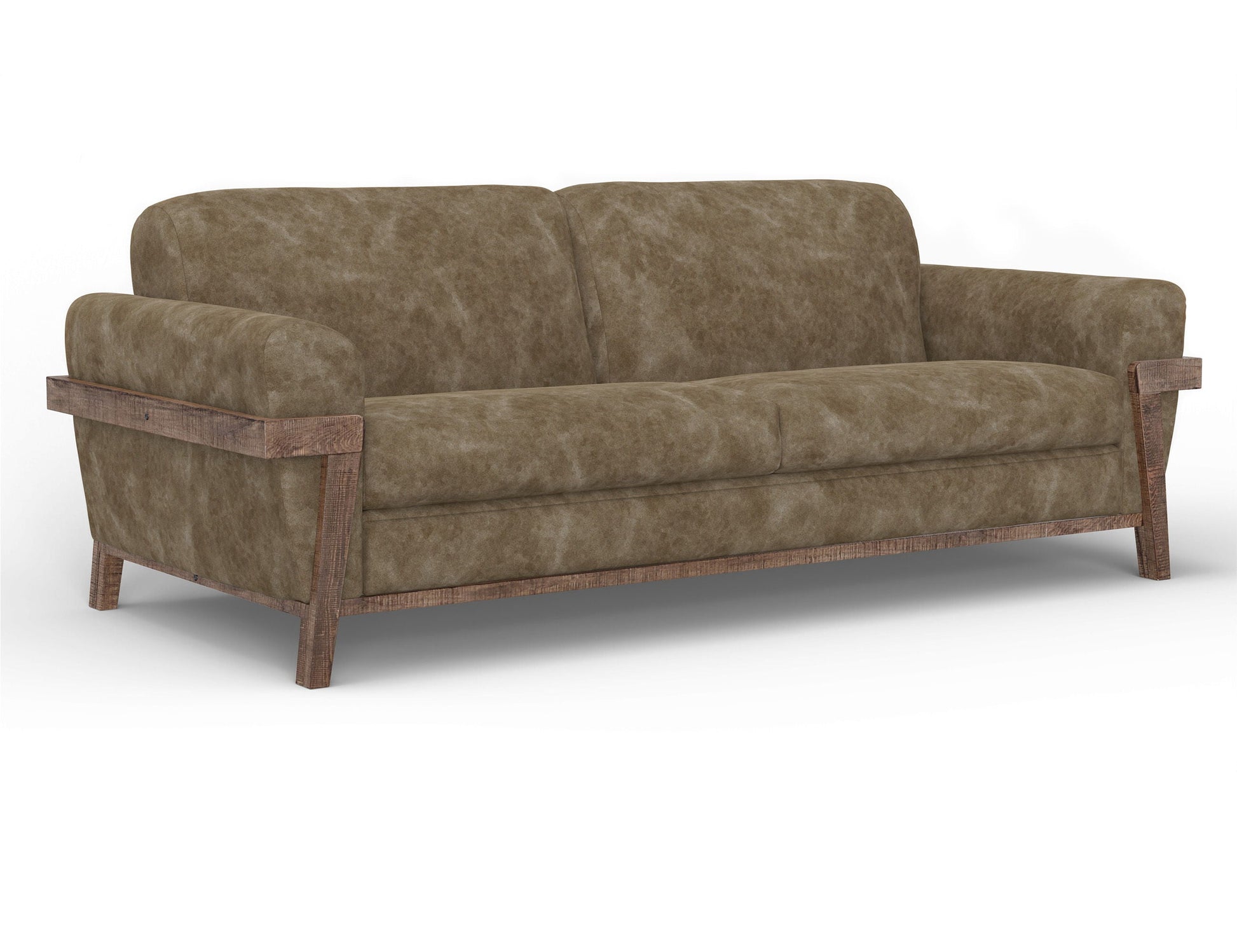 International Furniture Direct Loft Brown - Sofa - White Smoke | Meri Furniture