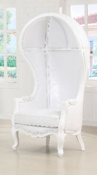 ACME Jana - Accent Chair - White PU | Meri Furniture