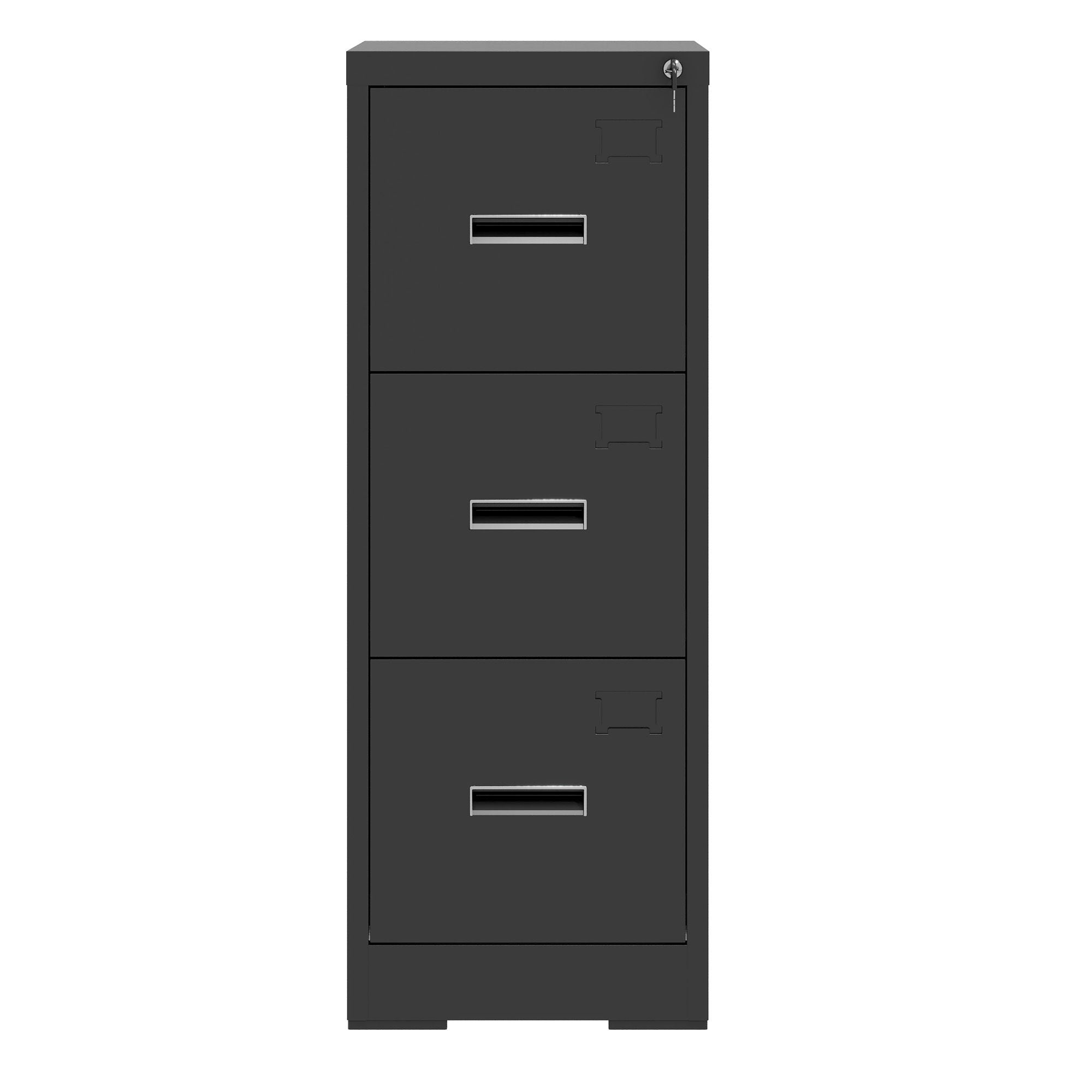 Modern Drawer Metal Vertical File Cabinet With Lock And Card Slot For Office